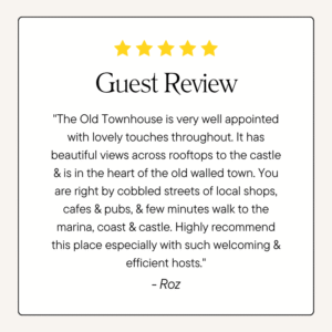 The Old Townhouse 5-Star review from Roz